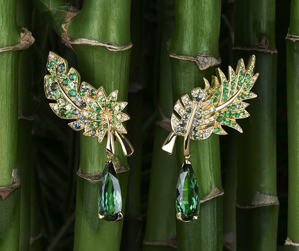haute-joaillerie-bijou-haut-de-gamme-boucles-tropicales-pierres-precieuses